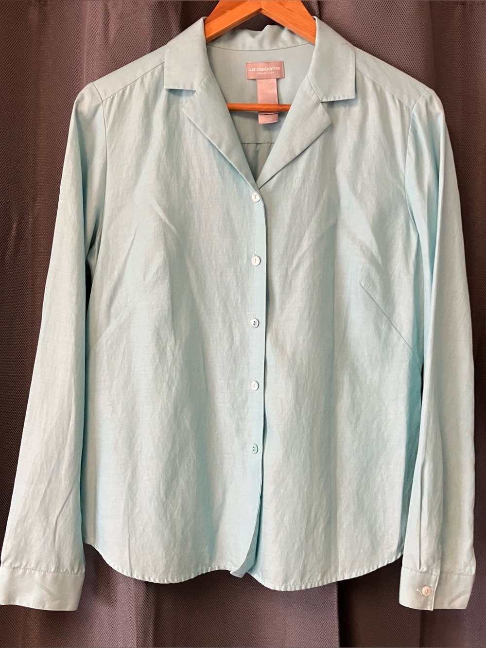 Liz Claiborne Silk Cotton Shirt Size 8